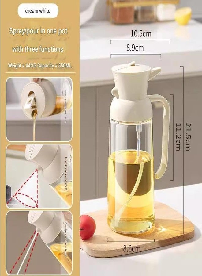 STARKENDY Oil Dispenser Sprayer and Bottle for Kitchen | Spraying and Pouring BBQ Roasting Salad Making (Pack of 1) - Image 5